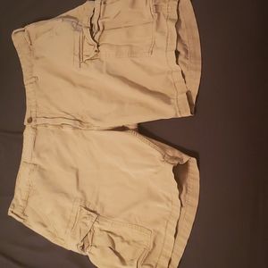 Tan Cargo Shorts